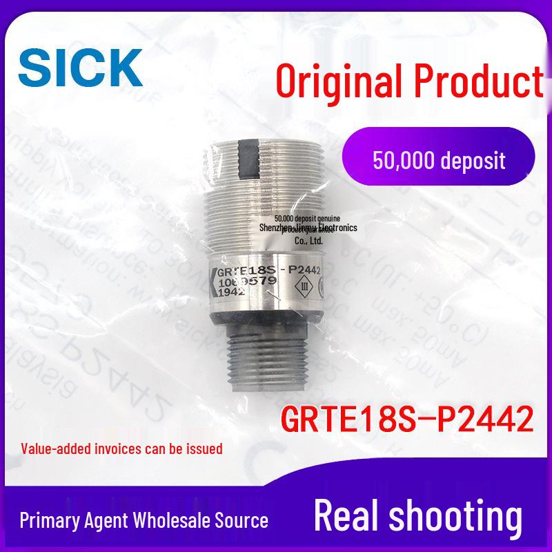 Original Photoelectric Sensor GRTE18S-P2442 Diffuse Reflective Switch, PNP Output