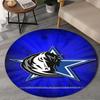 DALLAS BASKETBALL TEAM Round Rug for Livingroom,Bedroom, Palyroom, Chair Rug, Area rug, Circle Carpet, Large Size Fan Christmas gift