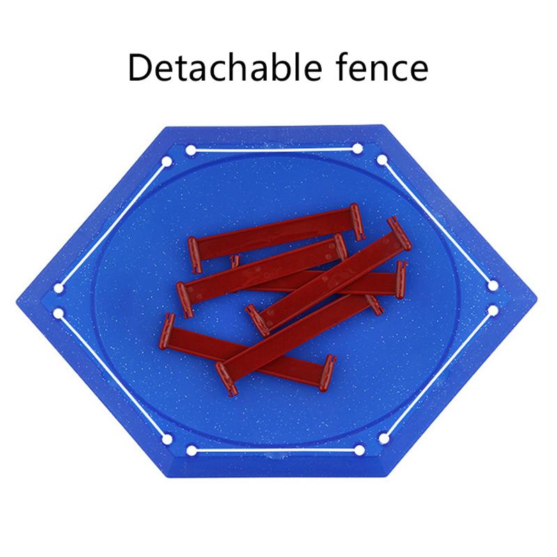 Gyro Arena Kunststoff Rund/Sechseckige Plattform Kindertischspiele Kampfplattform Kreiselzubehör Unterhaltungsprojekte TMZ