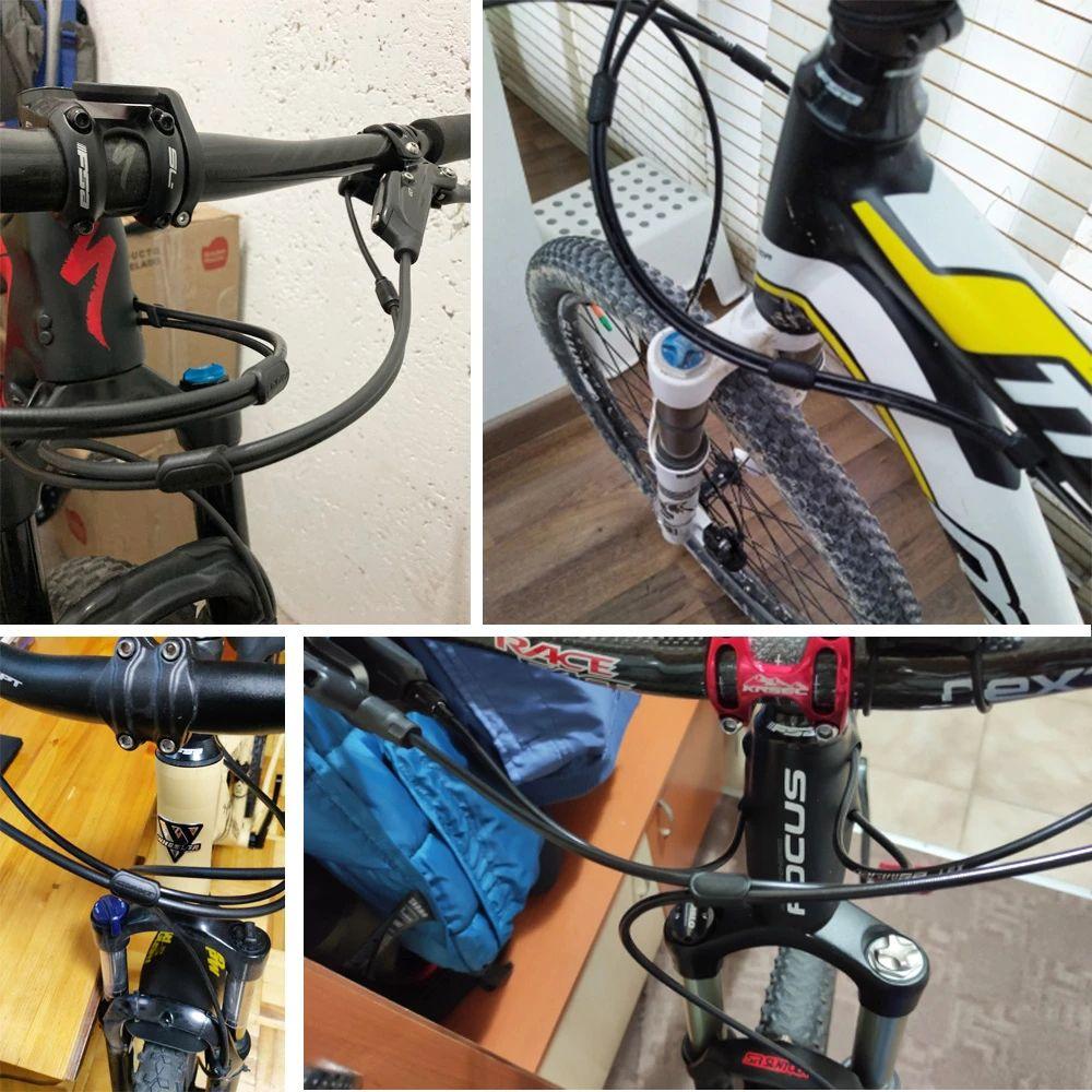Inner Line Clip Bicycle Cable Guide Disc Brake Cable Base Bike Frame Fixture Brake Cable Guide Hose