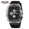 SKMEI 2605 Military Electronic Watch Reloj Dual Display Digital Watch Sport Multi Functional Timing Waterproof Night Light Men's