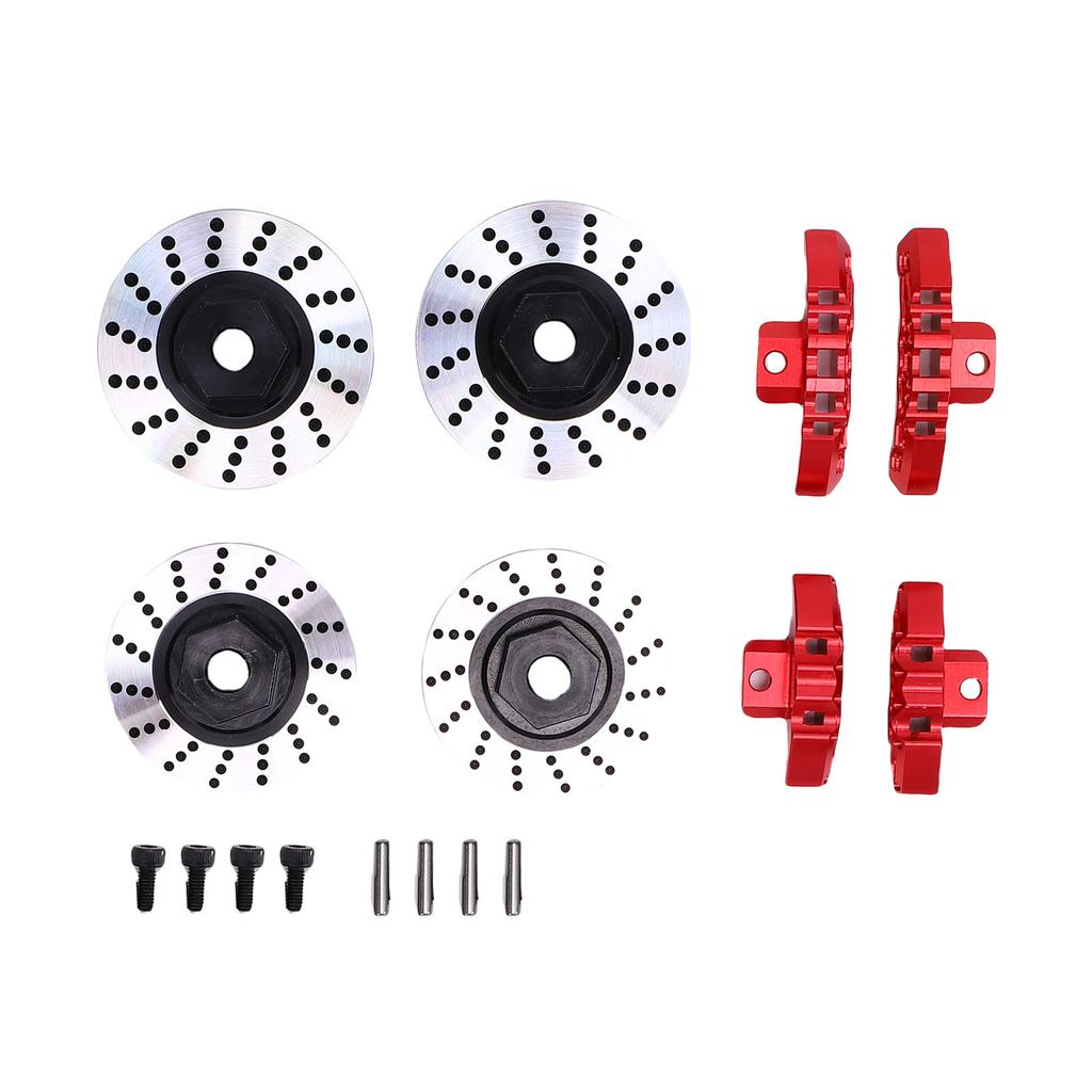 Hex Rotor Caliper Pin Set Fit for TRAXXAS 4 TEC DRIFT 1 10 RC Car Aluminum Alloy Brake Parts