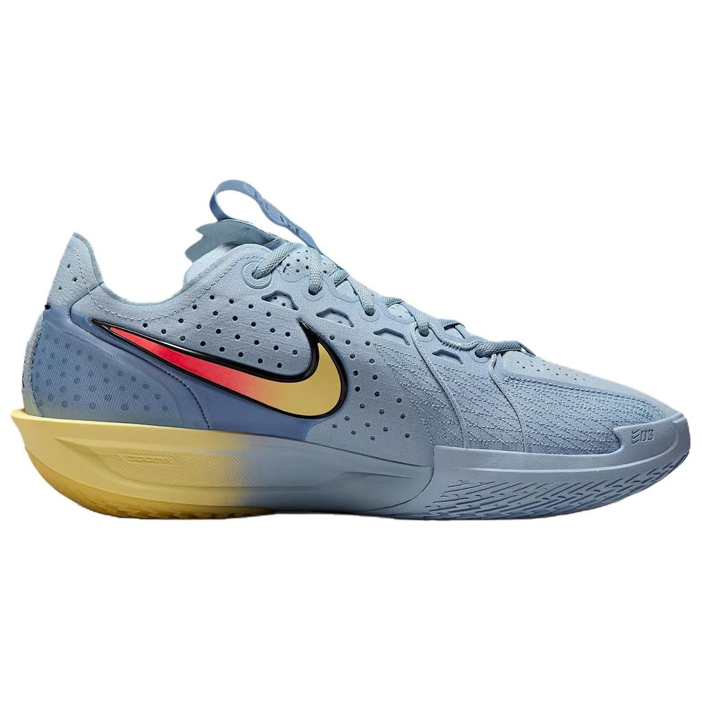 Nike Air Zoom GT Cut 3 EP 'Light Armory Blue Yellow' Men's DV2918-405