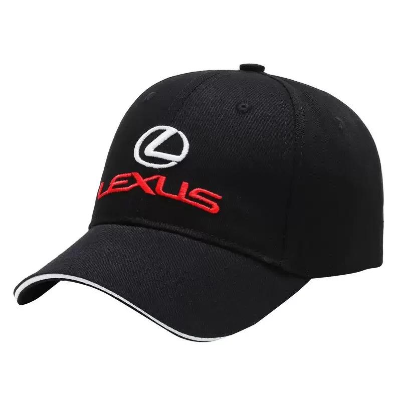 

Для Lexus F SPORT ES RX NX CT GS RC HS LS UX LM LX GX LC RZ IS Логотип Автомобиля Кепка Snapback Бейсболка Регулируемая Повседневные Шляпы Вышивка черный белый