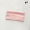 9003 SASAacc European and American Solid Color Knitted Hairband Elastic Sports Headband Hair Accessories Korean Style