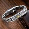 2025 Vintage 100% Argento Massiccio Reale S925 Bracciale da Uomo Pixiu Fortunato Retrò Stile Spesso Tendenza Dominante Gioielli di Personalità
