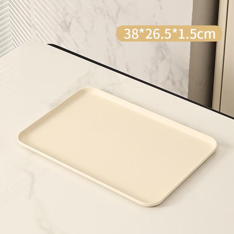 Nordic Style Rectangular Plastic Serving Tray