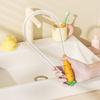 Kitchen Sink Cleaning Tools Wall-Mounted Garbage Clip Tweezers Pipe Hair Cleaning Tool Cute Radish Bathroom Sink Hair Clips