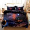 3D Digital, Planet, Space, Earth, Bedding Four-Piece Three-Piece Set Of Sheets