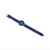 Women 's Faux Leather Band Analog Quartz Rhombic Case Wrist Watch Gift