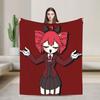 Kasane Teto Triple Twin Cute Blanket  Camping Flannel Throw Blanket For Couch Chair Warm Soft Design Quality Bedspread Gift Idea
