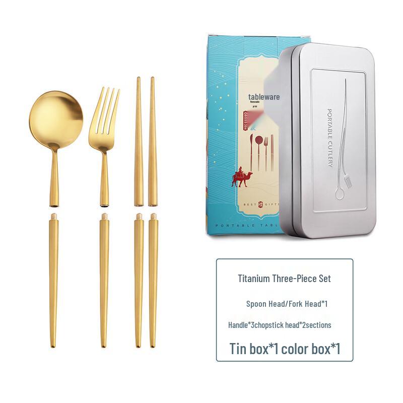 Handun Portable Stainless Steel Cutlery Set