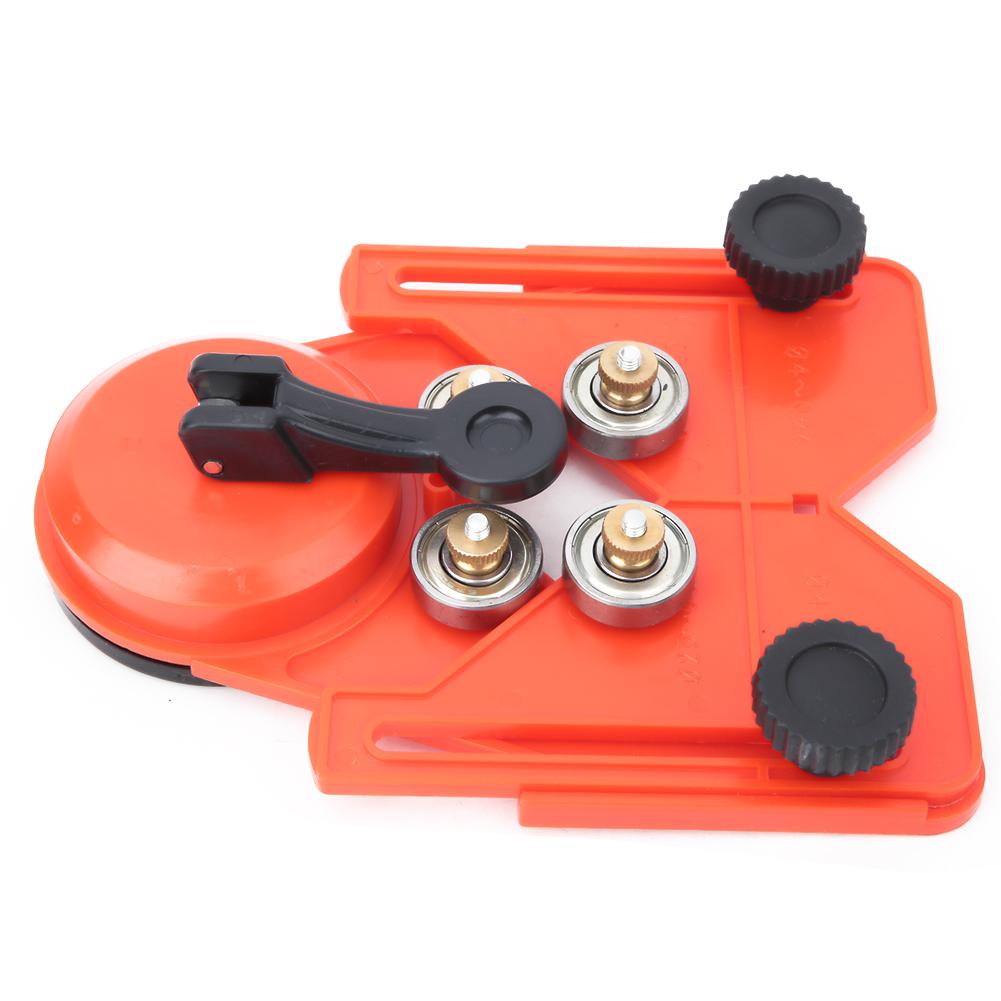 Glass Tile Punch Locator Red Adjustable Hole Positioning Tool Hole Locator Drilling Guide