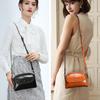 Bag Women's Spring and Summer New Leather Women's Bag Mobile Phone Bag High-end Sense Large Capacity Shoulder Crossbody Exquisite Small Bag