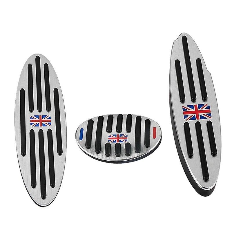 Pentru BMW Mini Cooper JCW S R55 R56 R60 R61 F54 F55 din aliaj de aluminiu mașină combustibil ambreiaj frână pedală autocolant