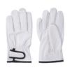 25CM Electric Welding Gloves Single-Layer Sheepskin Gloves With Adjustable Buckles Heat Insulation Wear Resistance For Welding