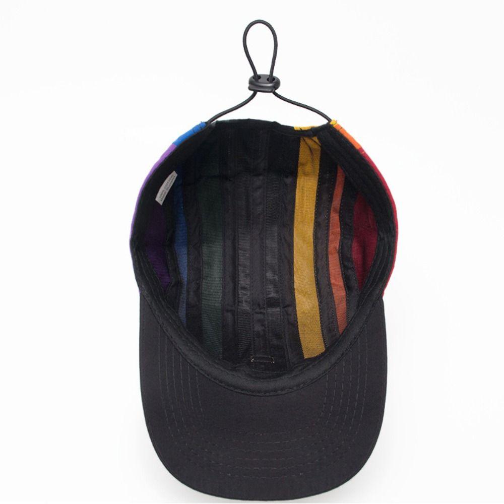 UV Protection Snapback Cap Adjustable Men Sun Hats Rainbow Baseball Caps  Outdoor Sports