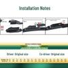 Geely Galaxy M9 Frameless Silent Wiper Blade