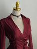 Spicy Girl High-End Slim Fit White Shirt for Women: Chic Long Sleeve, Waist-Cinching, Spring/Autumn Cardigan Top