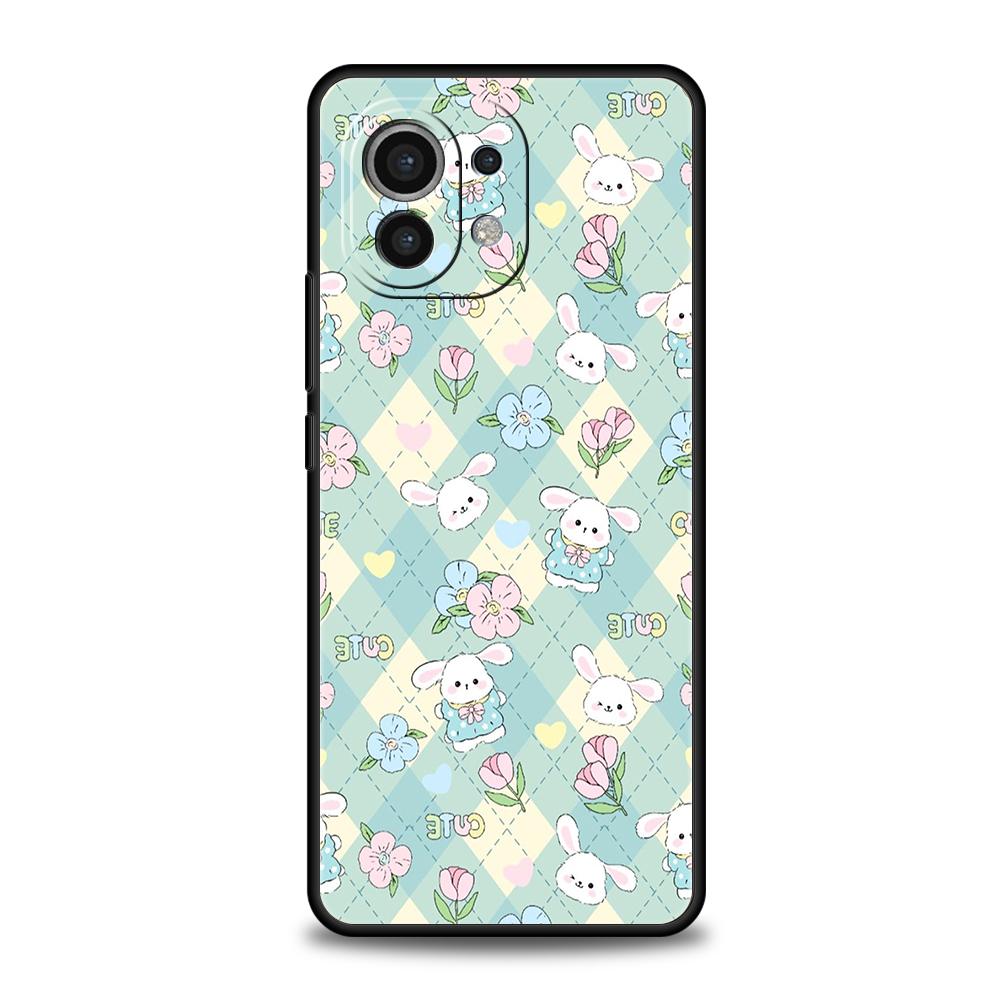 Phone Case for Xiaomi Mi 17 Pro Max 15 14 13 12 11 Ultra 15T 14T 13T 12T 11T Pro Lite Soft TPU Creative Adorable Cartoon Pattern