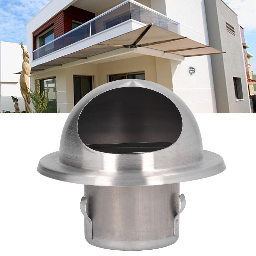 Round Wall Vent Cover Decorative External Extractor Vent Durable Air Vent External Wall