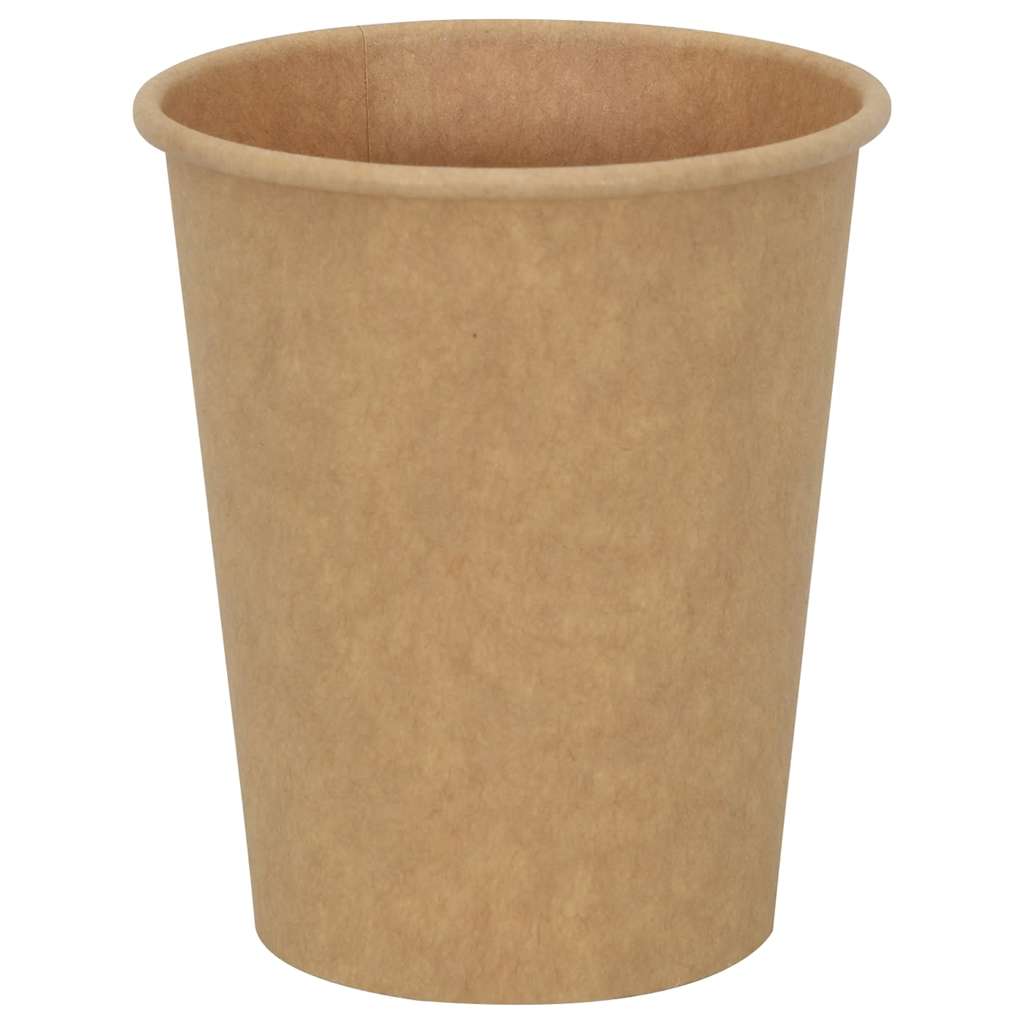Vidaxl Papierowe Kubki, 1000 Szt., 8Oz, 200Ml, Brązowy