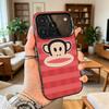 P-Paul f-Frank Fashion Logo  Phone Case For iPhone 17,16,15,14,13,12,11 Plus,Pro Max,XS,Colored Silver Plated Inside Cover