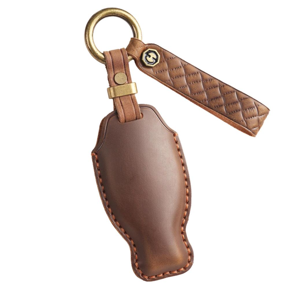 Retro Kožený Obal na Klíč pro Mercedes-Benz E300L/C200L