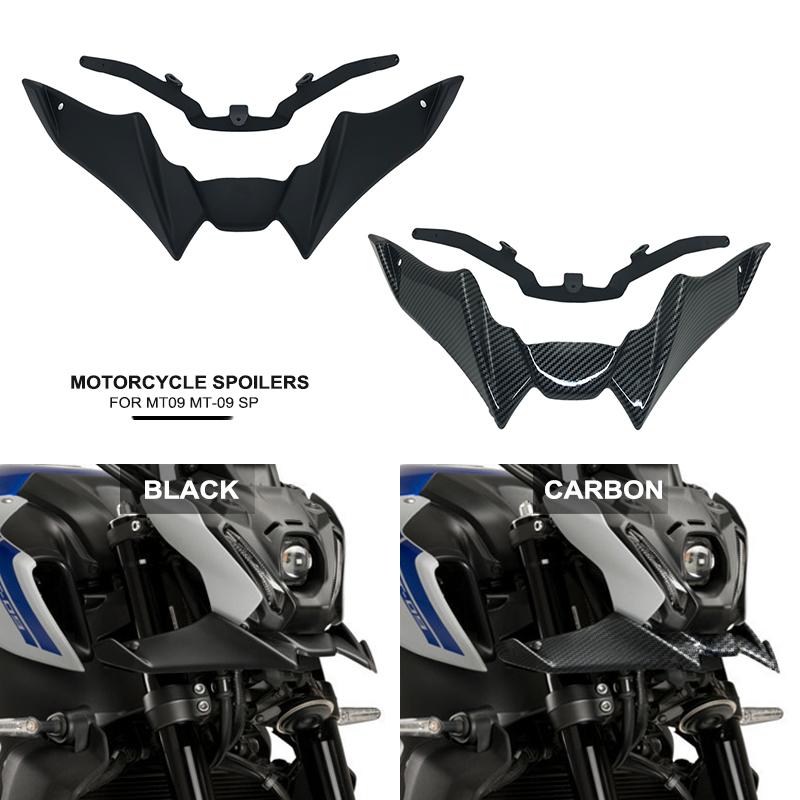 For YAMAHA MT-09 MT09 MT 09 SP 2021-2023 2022 Front Wheel Fender Beak Nose Cone Extension Extender Cowl Spoiler Cover Motorcycle