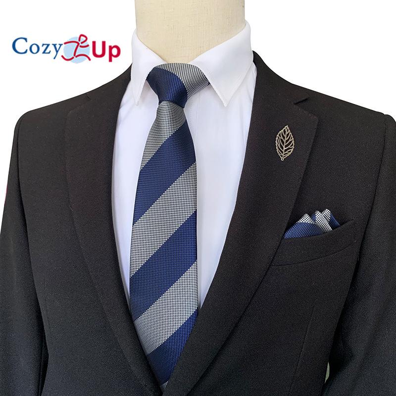 Conjunto de gravata de duas peças com flores para homens, listra, gravata, lenço de mão, paisley, xadrez, gravata