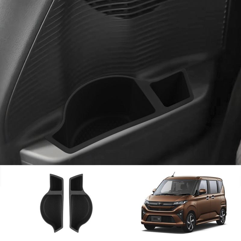 For Daihatsu MOVE 2025 2026 Silicone center console tray rack under navigation screen storage box left right drain water cup
