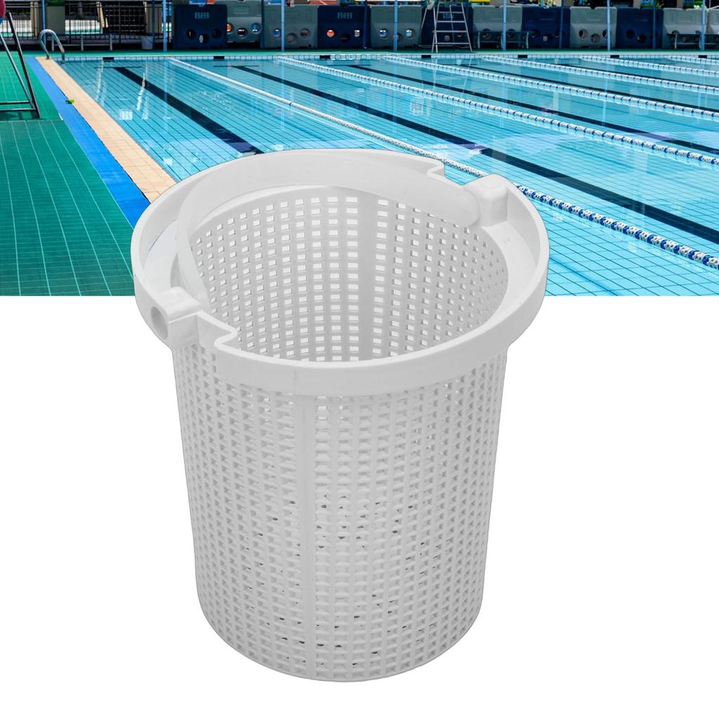 Pool Pump Basket, Pool Pump Strainer Filter Basket Replacement with Handle for Easy Removal and Enhanced Pump