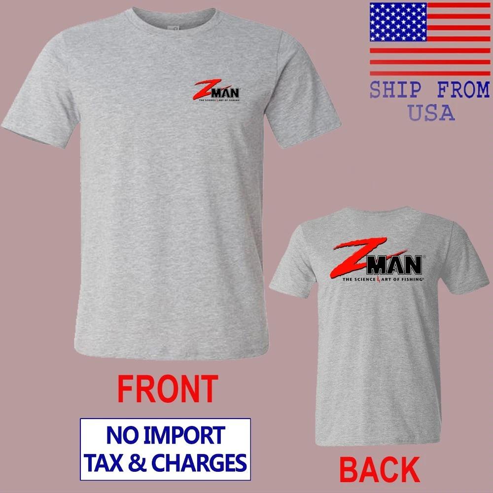 Z Man Z-Man Fishing Мужская Серая Размер S-5XL 4XL