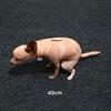 15/40/60cm Großes Niedliches 3D-Simulations-Hunde-Stofftier Kuscheltier Hunde-Stofftierkissen Gefüllte Cartoon-Puppe Heimdekoration Freunde Kinder G