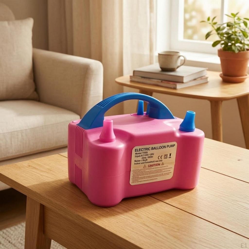 Electric Balloon Pump Automatic Inflator Portable for Party Planners, Decorators,