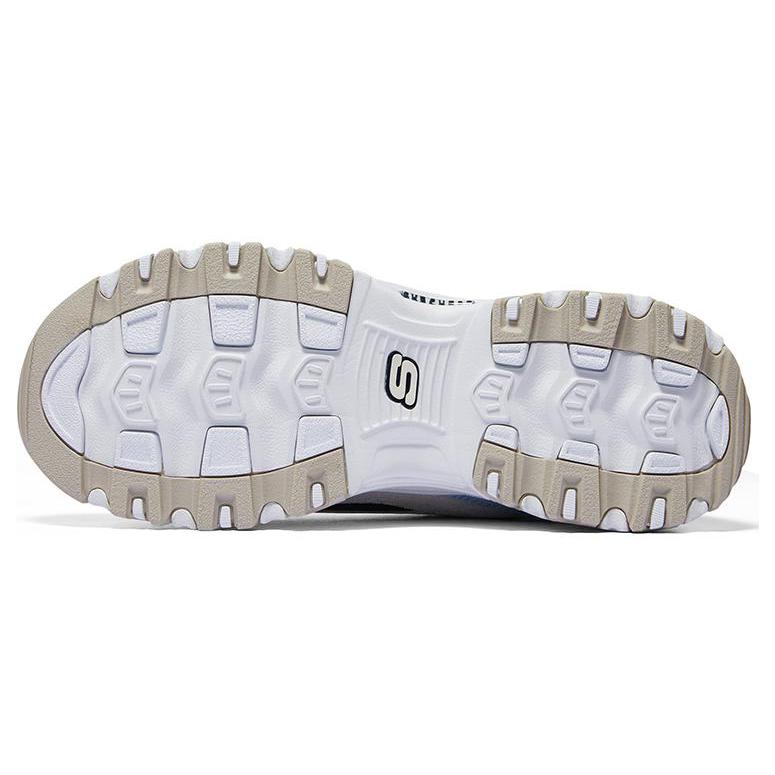 Skechers D'Lites Varsity Spirit Shoes 'White Blue Black' Women's 896276-BLMT