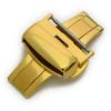 CASSIS Watch Strap with Mirror with Replacement CAYGM020 D-Buckle (PBF D-BUCKLE), Finish, 20mm, Gold, Tool,