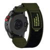 For Garmin Fenix 7S/7S Pro Quickfit 20mm Nylon Wrist Band Magic Tape Watch Strap