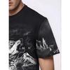 Men's Clothing 3D Wolf Print Summer Man Clothes O-Neck Men's Short Sleeve T-Shirt Loose Men's Funny T-Shirts