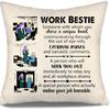 To My Bonus Daughter Gift Ideas Throw Pillow Covers for Bonus Daughter from Bonus Mom Bonus Dad Birthday Graduation Thanksgiving