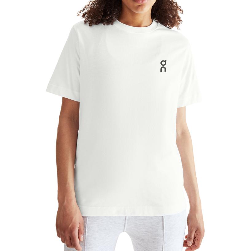 Auf Weicher Hautfreundlicher Lässiger Rundhals Kurzarm T-Shirt Unisex Oberteile Weiß 1WE10060069