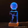 Crystal Engraved Kobe Basketball Star Luminous Night Light