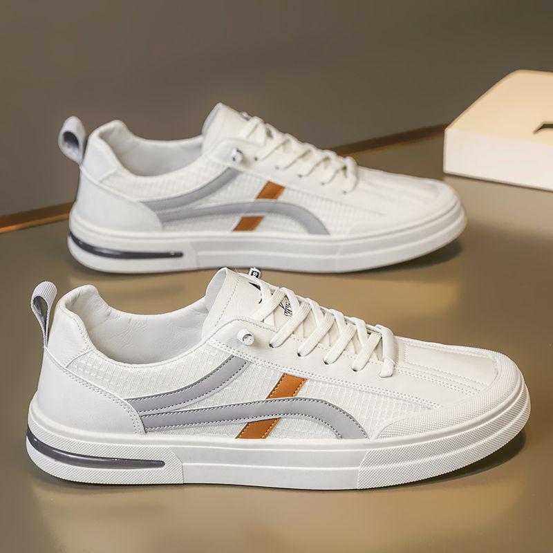 

2024 Spring/Summer Casual White Slip-on Shoes: Versatile for Work, Sports, and Skateboarding Size 39