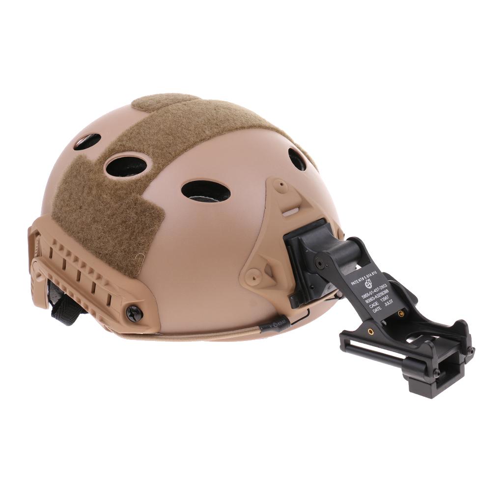 Easy Install Metal Goggles Holder Flip Up Down Adjustable Mount for PSV-14 Night Game Outdoor Sports