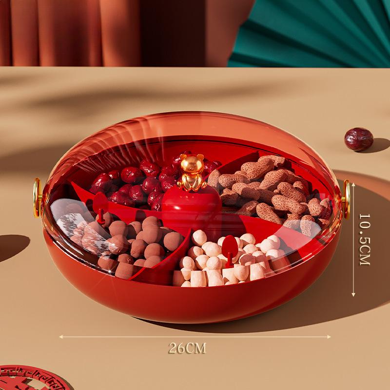 Fruit Tray  Living Room  Home Coffee Table  Fruit Tray New Style Candy Box  Dried Fruit Tray  Festive Wedding Snacks Placement Tray