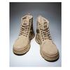 Men's Autumn Winter Camo Martin Boots, Thickened Warm Mid Top Retro Work Shoes, Non-slip Thick Sole Outdoor Combat Boots for Men