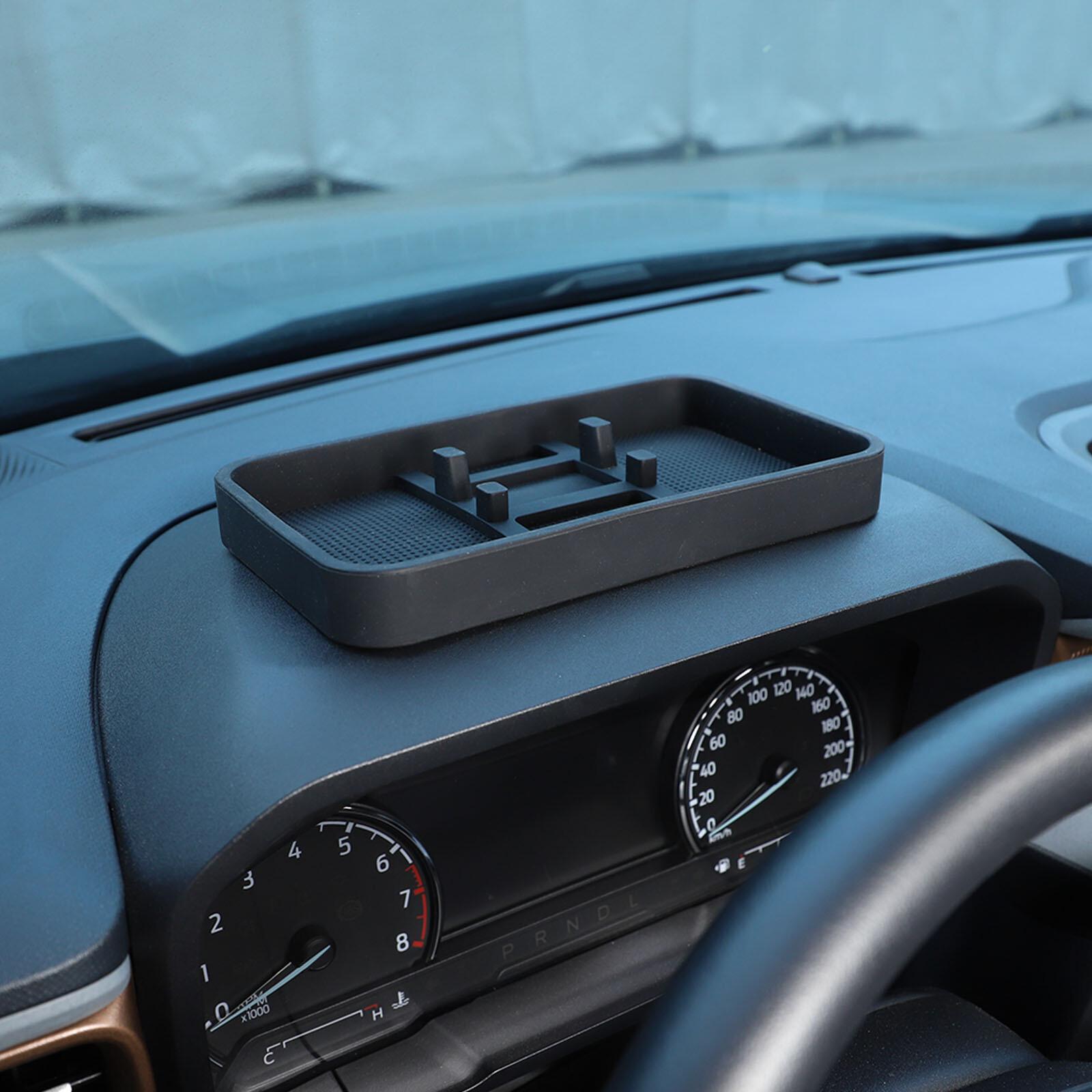 Car Front Dashboard Storage Box Tray Trim For Ford Maverick -2024