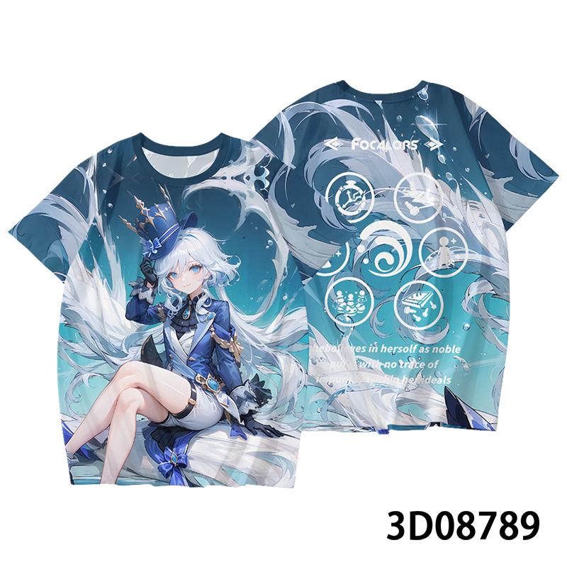T-shirt 3D Mizuki Print Anime t shirt For Men Women Harajuku T shirt Kids Top