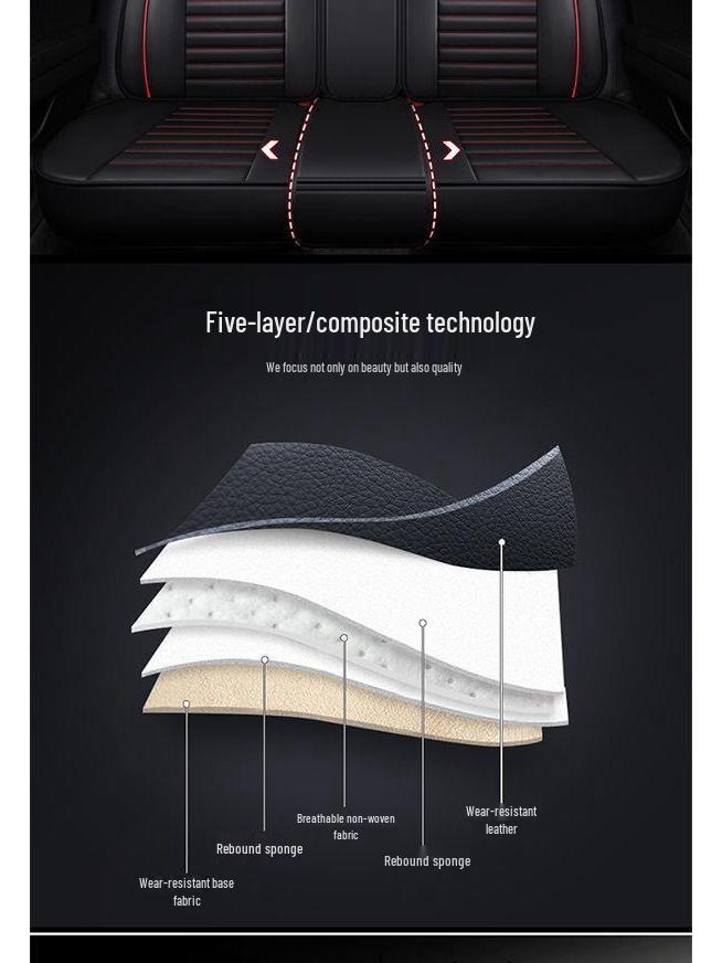 Universal All-Inclusive Car Seat Covers for Geely Vision X1/X3/X6/S1 and New Vision Pro