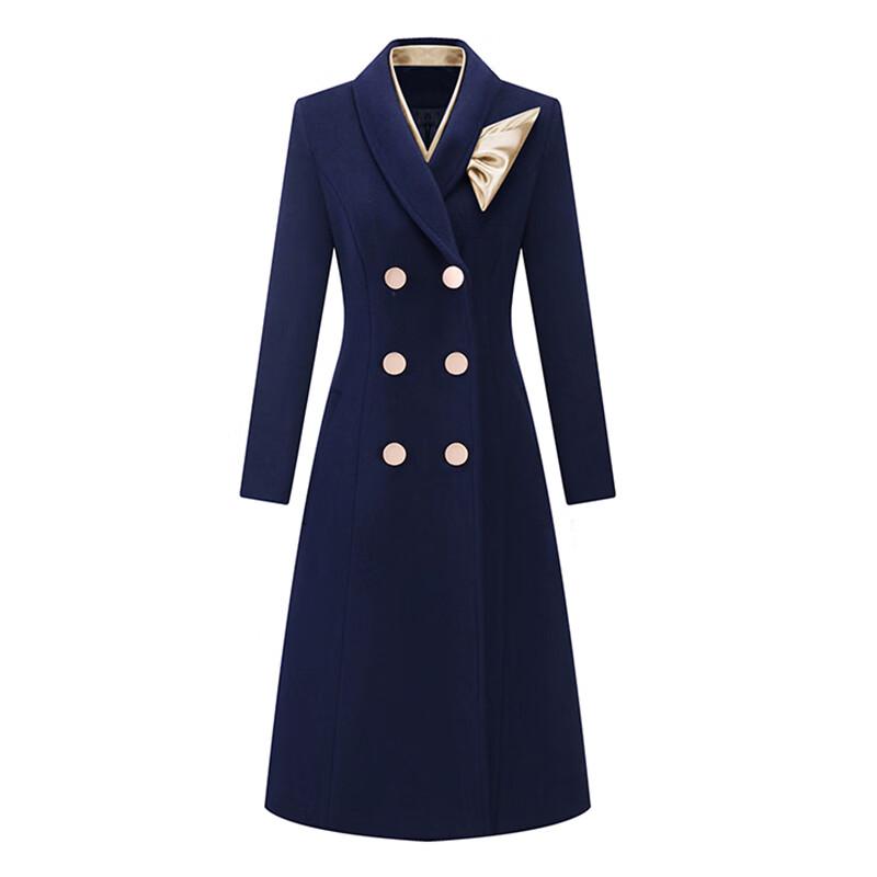 TLLM Professional Wool Blend Double-Breasted Coat